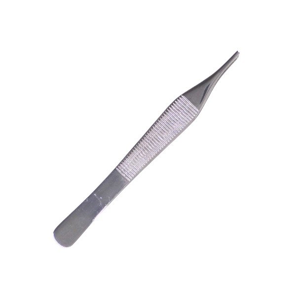 Adson sebészeti csipesz 120mm, egyenes